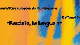 "Fasciste, la langue ?"