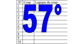 57° diagosudoku, avec la solution du cinquante-sixième