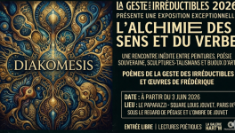 EXPOSITION ÉVÉNEMENT DIAKOMESIS : L'ALCHIMIE DES SENS ET DU VERBE à partir du 3 Juin 2026 à 21h