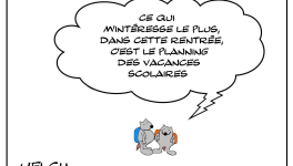 Rentrée scolaire des ratons