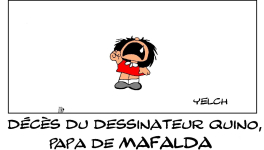 Le décès du dessinateur Quino , papa de Mafalda 