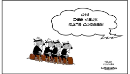 Vieux rats corses - clin d'oeil à Uderzo
