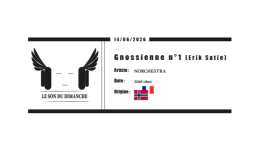 GNOSSIENNE N°1 (Erik Satie) - Norchestra