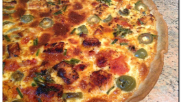 Quiche au saumon frais
