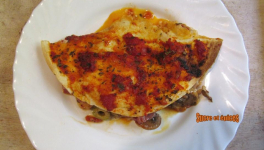 Tortillas façon pizza calzone