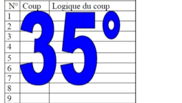 35° diagosudoku, avec la solution du trente-quatrième