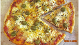 Pizza feta et olives