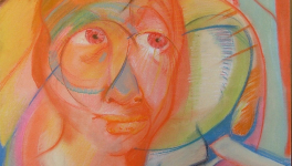 La loupe - peinture au fil du temps - 1999