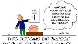 Dessins de presse en péril