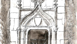 Porte du château - GRIGNOLS (24)