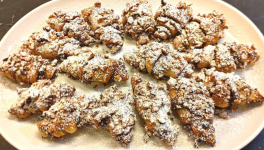 Mini croissants feuilletés au Nutella et aux noix - Recette en vidéo 