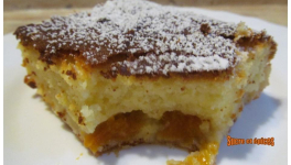 Gâteau moelleux au yaourt et abricots