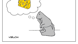 les sculptures des rats : le penseur de Rodin