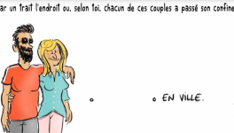 le petit jeu du jour... retrouve ou chacun de ces couples a passé son confinement