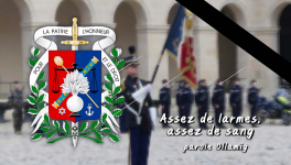 Assez de larmes, assez de sang