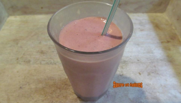 Milkshake aux framboises