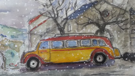 Le car de Monsieur Thune