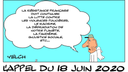 l'appel du 18 juin 2020 