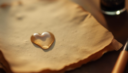 Une larme est tombée