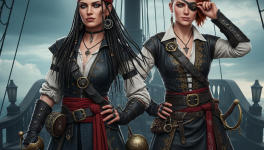 Les Reines des Mers 1er chap. Guerrières :Symbole de Force et de Résilience Féminine