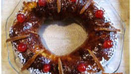 Brioche provençale aux fruits confits ou Couronne des rois