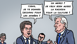 passation des pouvoirs entre Gabriel Attal et Michel Barnier