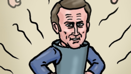 Macron droit dans sa botte !