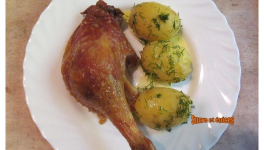 Cuisses de canard au four