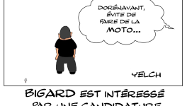 bigard aime-t-il la moto?