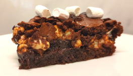 Brownie aux mini guimauves - Recette en vidéo 