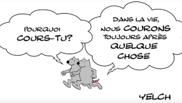 courir après , et après?