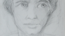 Jeux d'ombre et de lumière - L'esquisse d'un visage - 1993