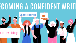 3 points for becoming a more confident writer