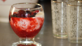 Top chrono aux fruits rouges