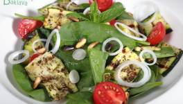 Salade de courgettes grillées