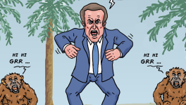 Macron en visite à Nouméa