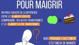 Pourquoi c'est mieux de manger des aliments entiers pour maigrir