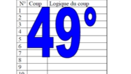 49° diagosudoku, avec la solution du quarante-huitième