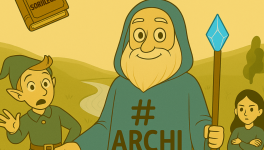 Je m'appelle Archibald ! Je suis le plus grand mage du royaume de Katam !