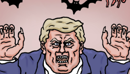 Trump, la super créature d'Halloween