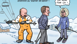 Macron ferme les remontées mécaniques