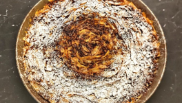 Crinkle cake chocolaté aux amandes façon baklava (vegan) - Recette en vidéo