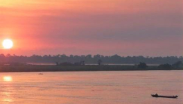 Comme une feuille morte sur le fleuve Congo