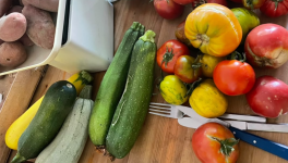 La pesée des tomates