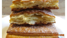 Biscuits feuilletés au sucre avec de la levure boulangère - recette facile