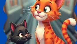 Zazou et Fripouille au métro .🚊