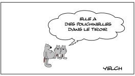 Le rat qui regardait beaucoup le PERE NOEL est une ordure