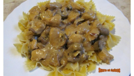 Poulet Stroganoff