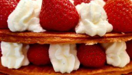 Mille-feuilles aux fraises