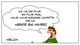 De la neige en hiver?